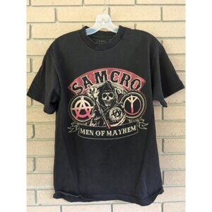Black Sons of Anarchy - SAMCRO - Men of Mayhem TShirt Size: Medium